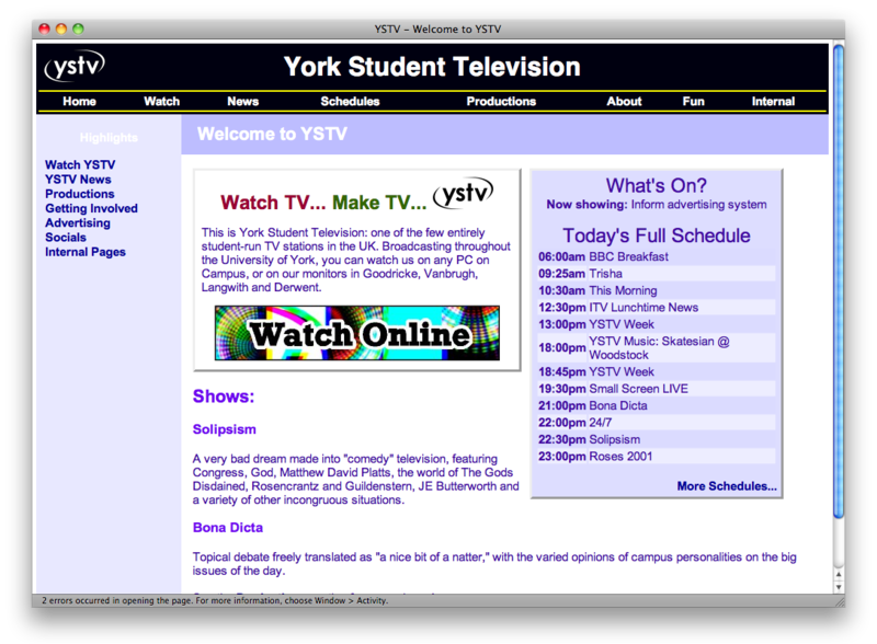 File:YSTV Website November 2004.png